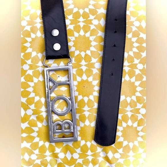 Boy London — Vintage 80’s Name Plate [BOY] Buckle - Picture 3 of 3